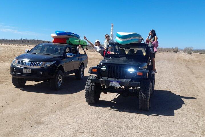 Half Day Sandboarding and Paddleboarding Experience in La Paz