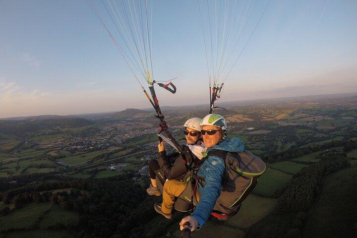 Tandem Paragliding Experience in the Brecon Beacons