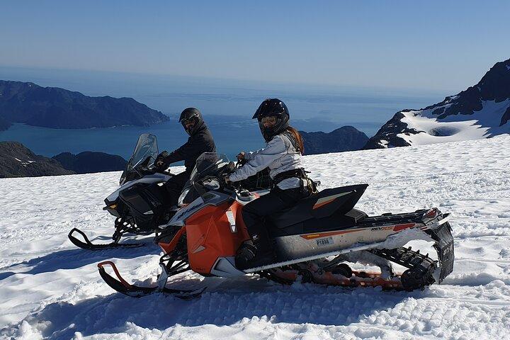 Private Summer Snowmobile / Helicopter Tour
