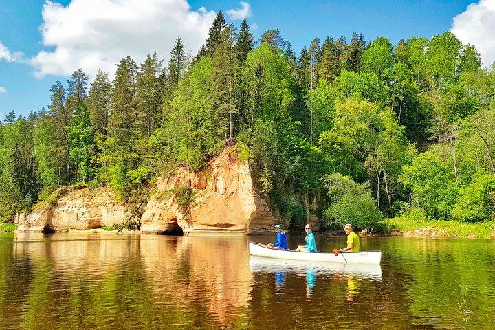 One-Day Kayaking Trip in Gauja River Valley