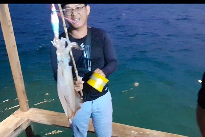Squid Fishing Tour at Nhon Ly, Vietnam