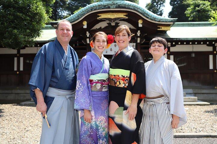 Ginza Japanese Kimono Private Experience 