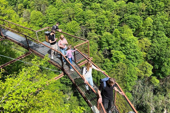 Kutaisi: Martvili Canyon, Okatse Falls, and Cave Guided Tour