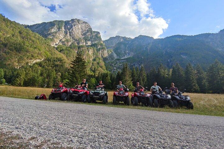 Adventure into Slovenian nature with a quad tour in Bovec.