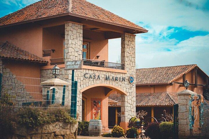 Pick up San Antonio, Visit Casa Marín Winery & Transfer to Hotel