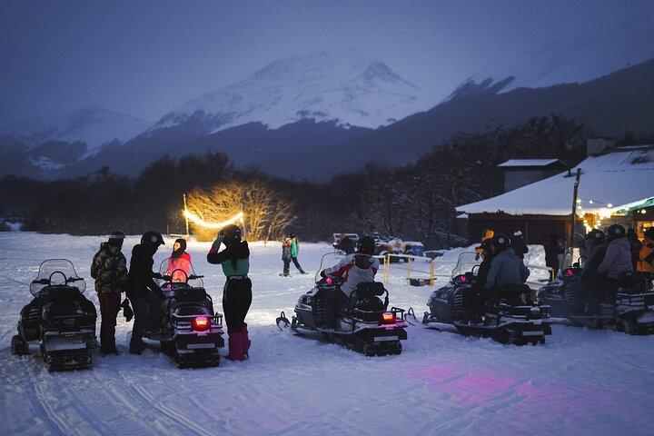 Ushuaia Night Adventure: Snowshoeing and Snowmobiling 