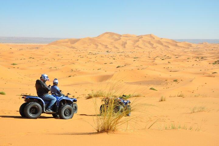 1 Hour ATV Quad Biking in Merzouga Desert & Sandboarding