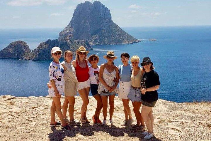 TOUR around the JEWELS of IBIZA SALT BEDS, ES VEDRA, TIME & SPACE