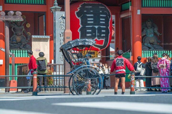 [70 minutes] A relaxing plan to enjoy Asakusa with a rickshaw. We also accept requests.