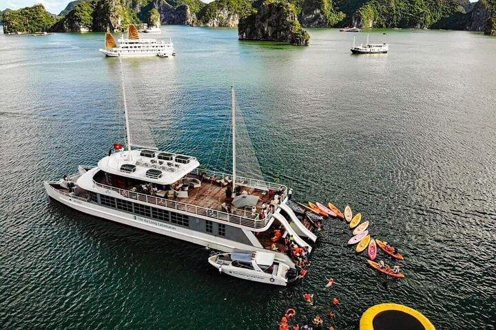 Catamaran Cruise - Most Luxury Day Trip in Halong & Lan Ha Bay