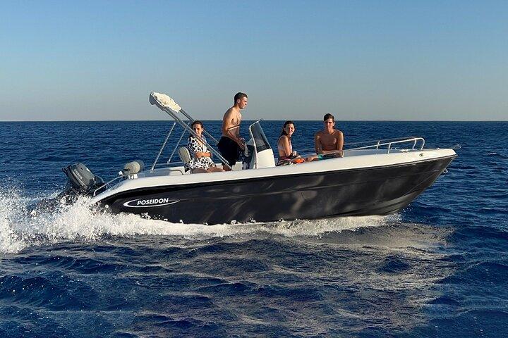 Milos Self Drive Private Boat - No Licence Required