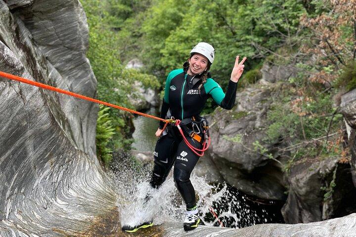 The best of canyoning in Ticino