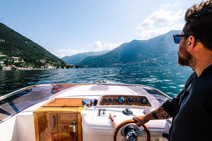 2 Hour Private Cruise on Lake Como by Motorboat