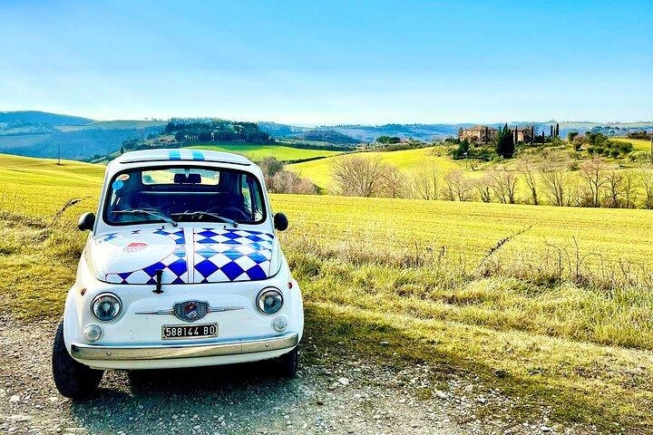 Private Tour in Vintage Fiat 500 - Val d'Orcia