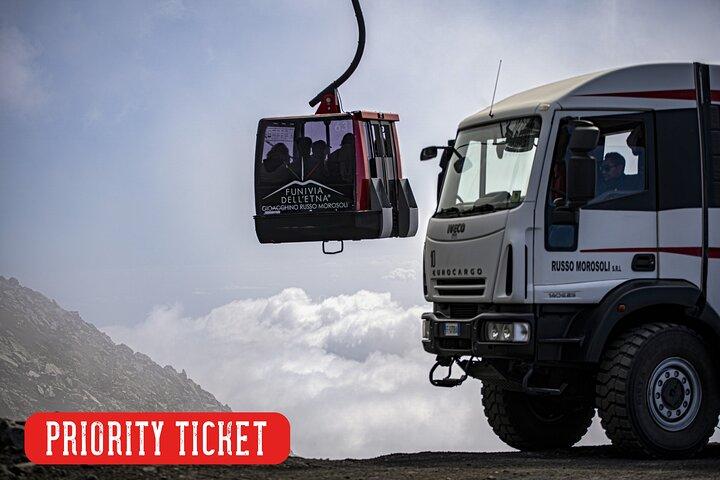 Mt. Etna: cablecar's Official ticketing (south side)