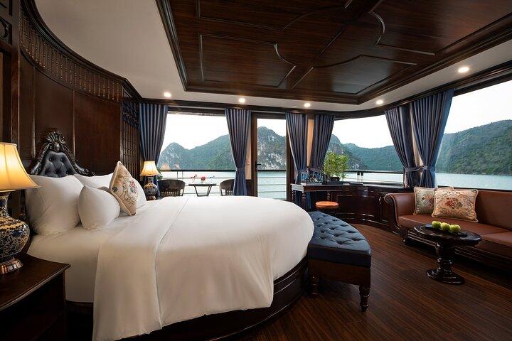 V.I.P Suite Cabin on Luxury 5 Star Cruise in Halong Bay (2D/1N)