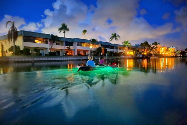 Sunset & Glow Clear Kayak Tour