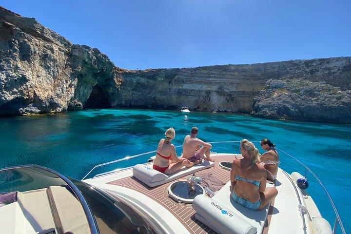 Full Day Private Boat Charter in Malta, Gozo & Comino