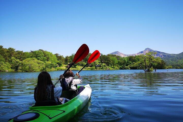 Shared 2 Hours Lake Hibara Canoe Experience in Yama-gun Fukushima