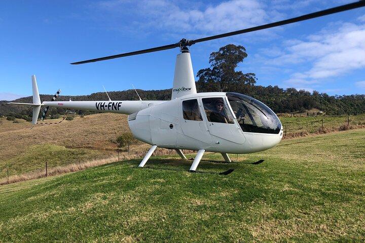 3 Hour Helicopter Wine Tasting Tour in Hunter Valley