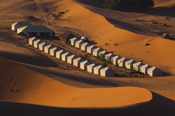 Merzouga Desert Overnight, Camel, Sandboarding