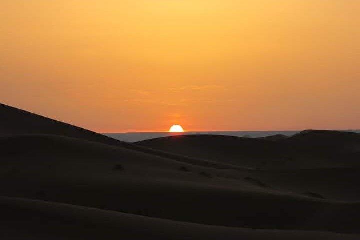 Night in Erg chebbi Desert, Camel Ride, Departure From Errachidia