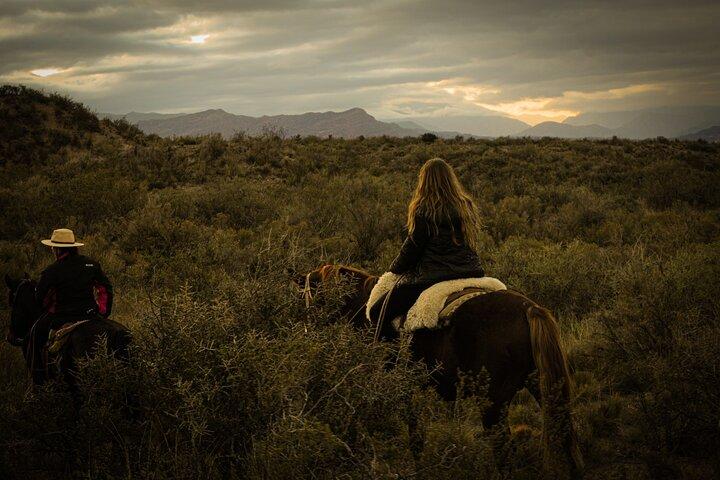 Private Experience Adventure Horseback Ride with Asado in Mendoza