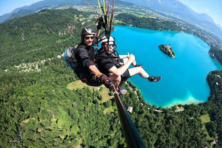 Lake Bled Tandem Paragliding 