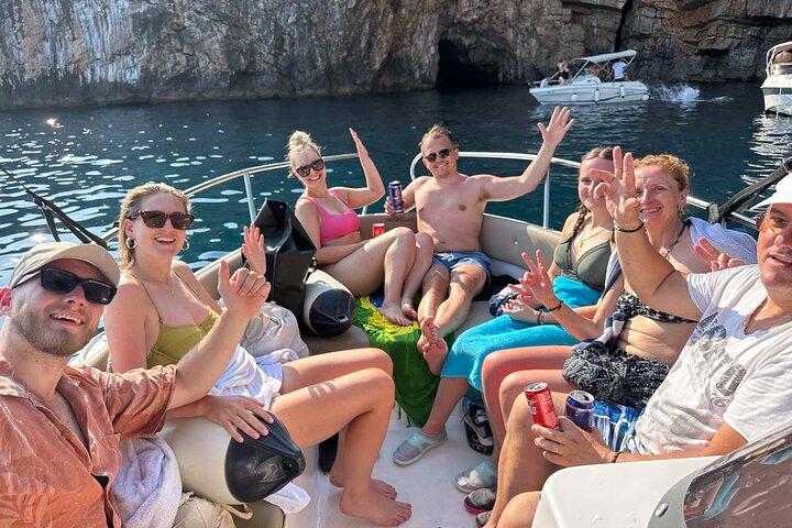 Speedboat Tour to Lady of the Rock, Mamula and Blue Cave Swim