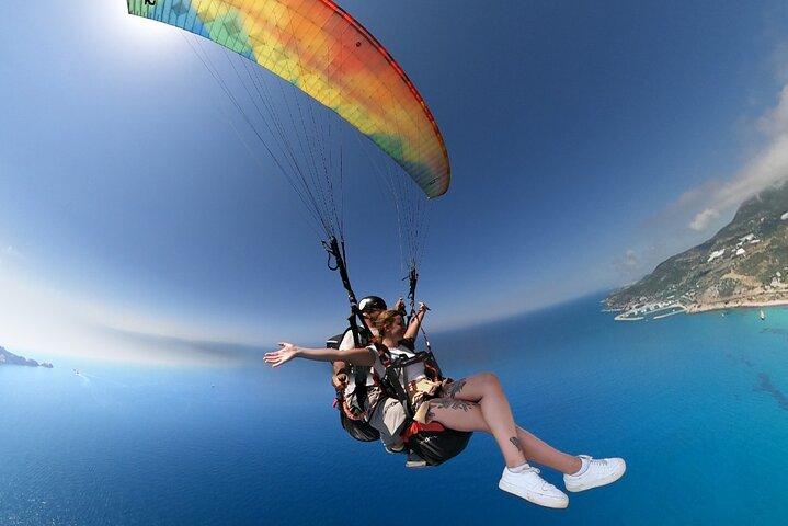 Antalya Alanya Paragliding Takeoff From 700 Meters