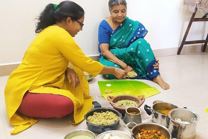 Private Vegetarian South Indian Cooking Class in Chennai 