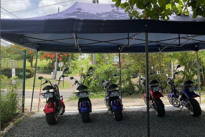 Rental of Electric Scooters Guadeloupe
