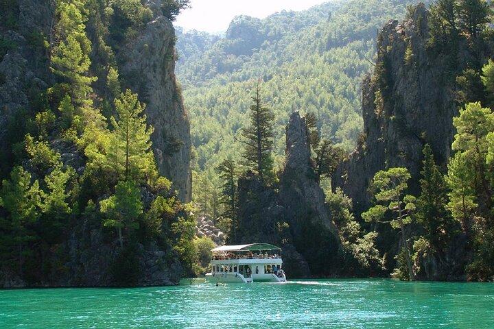 Green Canyon Boat Trip From Side with Unlimited Soft Drinks