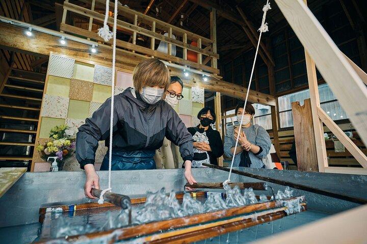 Private Echizen Washi Paper Making Experience and Walking Tour