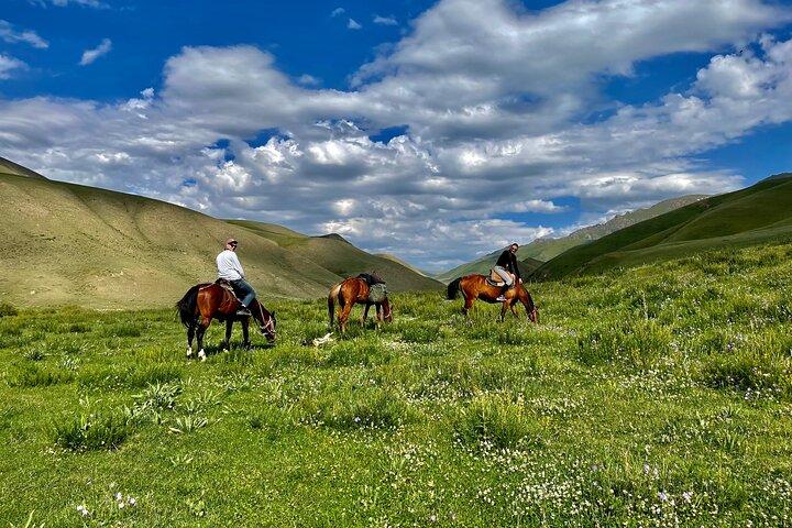 3 Days Horseback Riding to Song Kol Lake from Kyzart Village