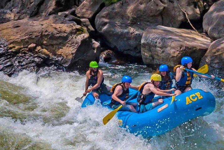 New River Gorge Zip Line and Rafting with Overnight Camping