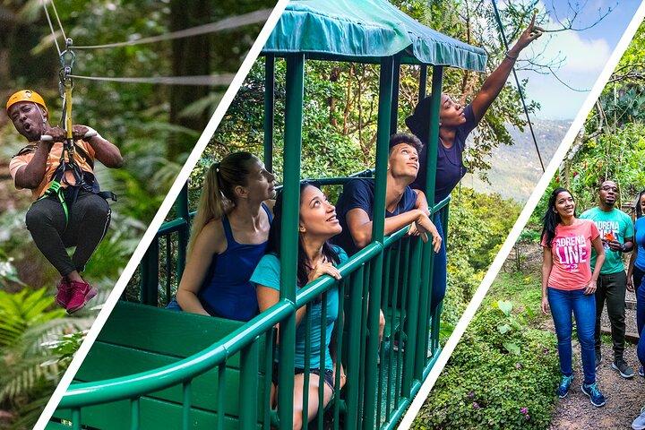 St. Lucia Zip line, Aerial Tram and Hiking tour Ultimate 3