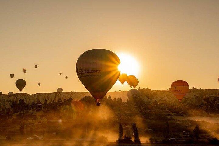 Sunrise Hot Air Balloon Flight in Cappadocia (Fairy Chimneys)