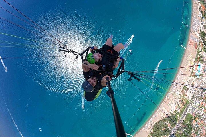 Paragliding tandem flight - Budva Becici beach