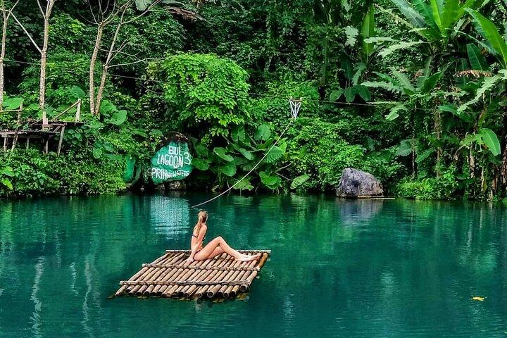 Vang Vieng Tour A - Blue lagoon 3 with Caves and Zipline