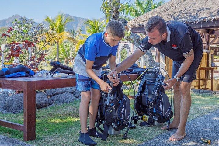 Diving Activity in Biorock Pemuteran Bali