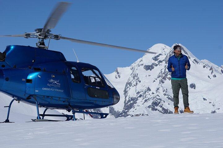 Private Flight - 2 Glaciers - Snow Landing - Franz Josef - 35mins