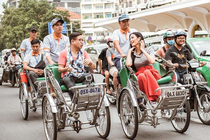 Small-group Saigon City Tour: 3-Hour Cyclo Ride to Hidden Stories