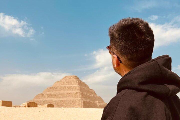 Giza Pyramids and Sakkara Private Day Tour from Port Said