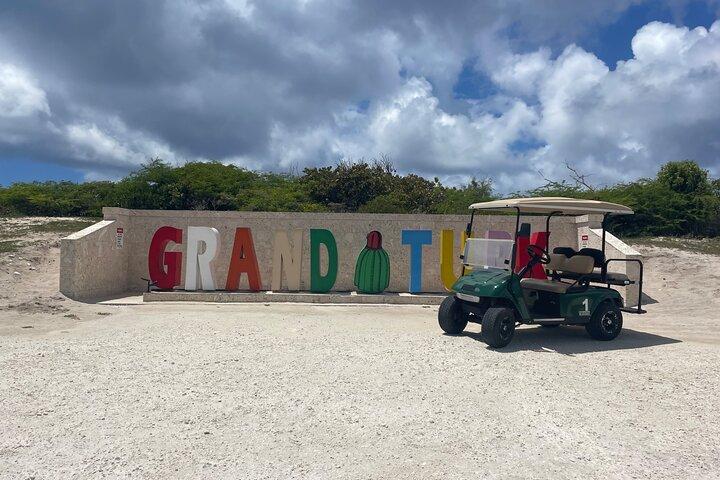 Grand Turk golf cart rentals (cactus carts)