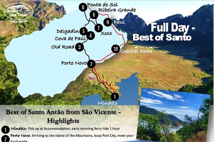 Day Trip Santo Antão by Car or Trek