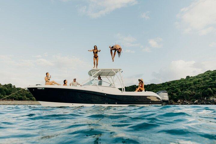 Full-Day Private Boat Charter from St. John or St. Thomas
