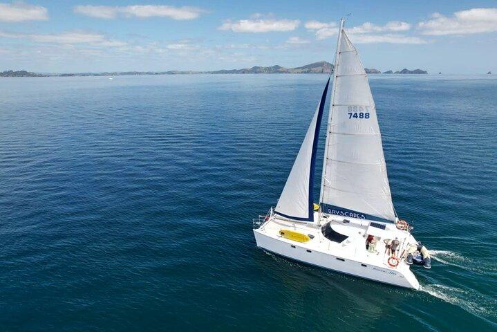 Day Sailing Catamaran Charter with Island Stop and Lunch