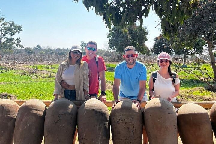 Excursion to the pisco and wine distilleries