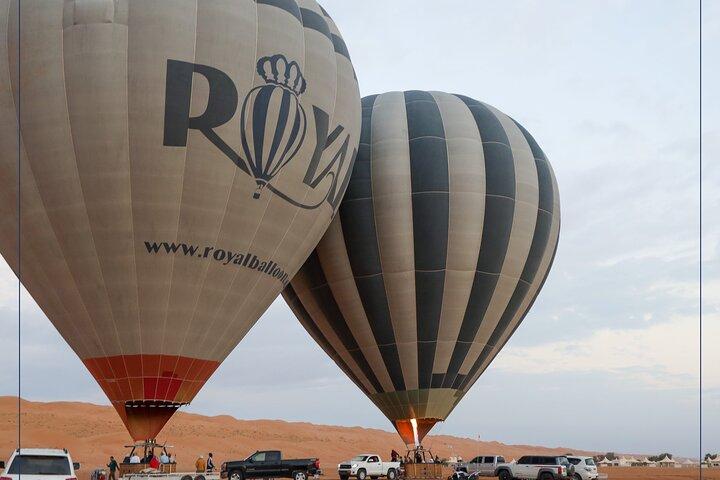 Hot Air Balloon Tour at Wahiba Sands